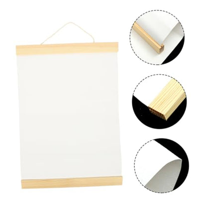 DOITOOL Blank Painting Canvas Pure Cotton Canvas Wall Hanging Prints DIY Craft Decorative Art