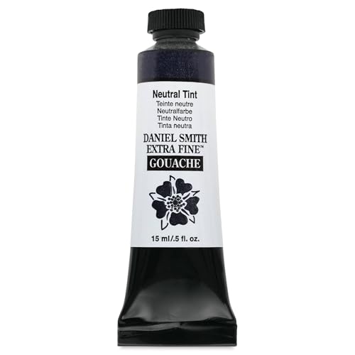 DANIEL SMITH Extra Fine Gouache - Neutral Tint, 15 ml Tube