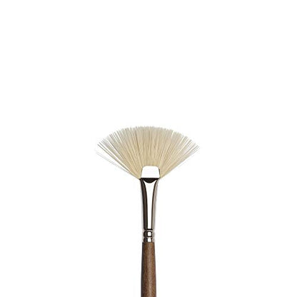 Winsor & Newton Artists' Oil Synthetic Brush, Fan #6 - style: Fan #6