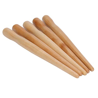 Cunyuer Dip Pen Nib Holder, 5PCS Sandalwood Professional Nib Holder for Cartoon Calligraphy Painting Writing (Wood Color)