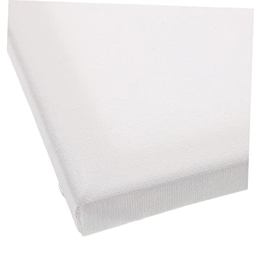 Angoily 5PCS Blank Stretched Canvas for Acrylic Painting 6x8 Inch Cotton Linen Material for Artists and Beginners for Home Decor and Art Projects
