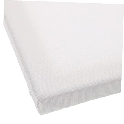 Angoily 5PCS Blank Stretched Canvas for Acrylic Painting 6x8 Inch Cotton Linen Material for Artists and Beginners for Home Decor and Art Projects