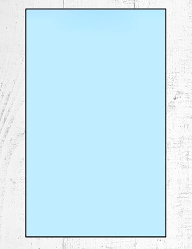 Colored Copy Writing and Printing Paper, 20 Pound, 75 GSM. 8.5"x14"/ Legal Size, 500 Sheets Per Ream. (500, Blue) - color: Blue