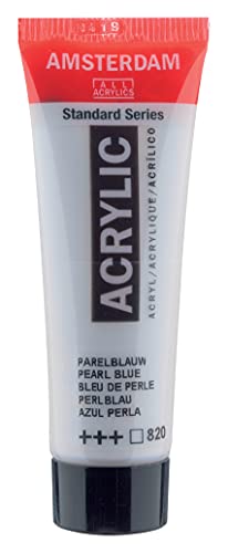 Amsterdam Standard Series Acrylic Tube 20ml Pearl Blue 820 (17048200) - color: Pearl Blue, size: 1 Count (Pack of 1)
