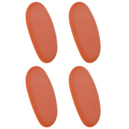 HARFINGTON Pottery Ribs 10.5cm x 5.2cm Soft Silicone Rubber Clay Ceramic Sculpting Tools for Finishing Shaping and Smoothing Removing Finger Marks