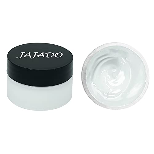 JAJADO Chalk Paste Paint White Screen Printing Ink Adhesive Stencil Paint Mesh Stencils for Painting on Wood Chalkboard T-Shirt DIY Home Decor, Chalk Paint Crafts Stencils Paste White - color: White