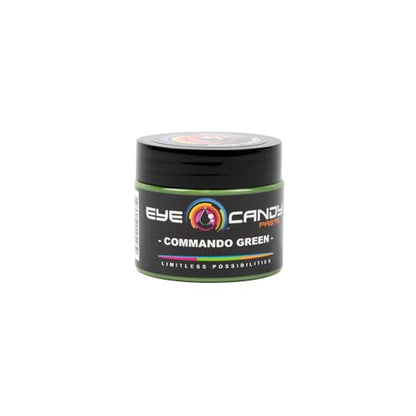 Eye Candy Resin Pigment Paste – Highly Pigmented Epoxy Color, 2 oz, Solid Non-Metallic, Mixable for Custom Shades (Commando Green) - color: Commando Green