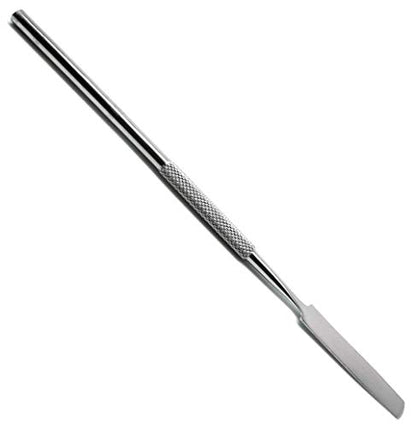 Dental Cement Mixing Spatulas Single Ended Lab Wax Modeling Stainless Steel 4 Pcs Instruments