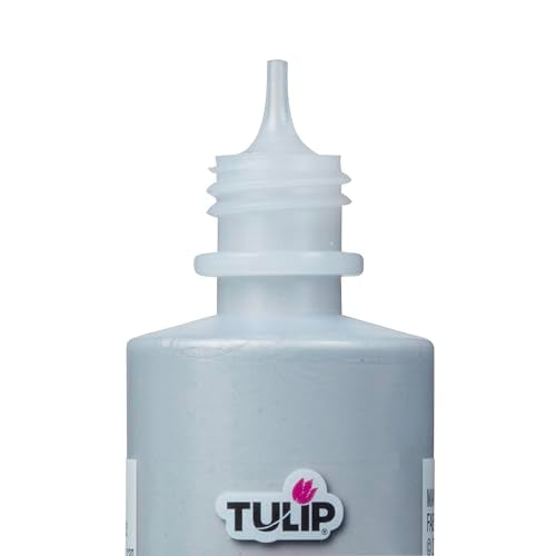 Tulip Puff Fabric Paint Metallic Finish , Permanent Craft Paint for Clothes, DIY Projects, Notoxic, 4 fl oz, Metallic Silver - color: METALLIC SILVER, size: 4 Fl Oz (Pack of 1)
