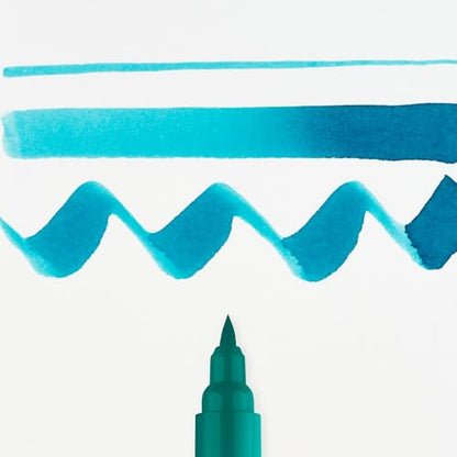 Ecoline Brush Pen Fir green 654 (11506540) - color: Fir Green
