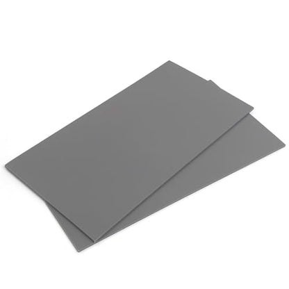 Falling in Art 6 * 12 Linoleum Carving Blocks, 2 Pack Soft Stamp Rubber Blocks for Crafts and Artists Printmaking, Gray,1/8" Thick - color: Gray, size: 6'' x 12'' 2 Pack