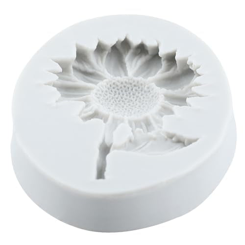 Sunflower Polymer Clay Mold Flower Silicone Molds for DIY Crafts Air Dry Plaster Polymer Clay Epoxy Resin Casting Jewelry Making - color: Style Q