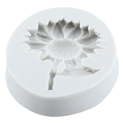 Sunflower Polymer Clay Mold Flower Silicone Molds for DIY Crafts Air Dry Plaster Polymer Clay Epoxy Resin Casting Jewelry Making - color: Style Q