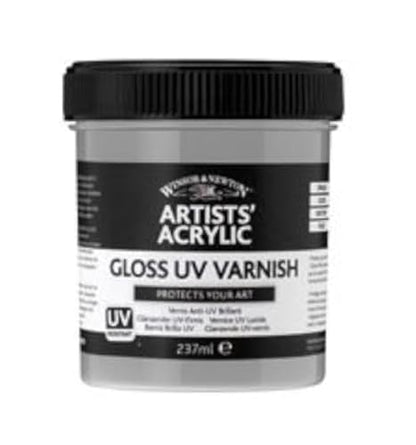 Winsor & Newton Professional Acrylic Medium, Gloss UV Varnish, 225ml (7.6-oz) - color: Gloss Uv Varnish, style: 225ml (7.6-oz)