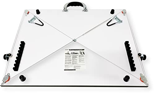Proartek PK00015 Model PXB24 Portable Drafting Drawing Board 18" x 24"; PXB Series; Adjustable Aluminum Parallel Straightedge; Carry Handle; Architecture Tool for Students and Professionals - size: 18" x 24"