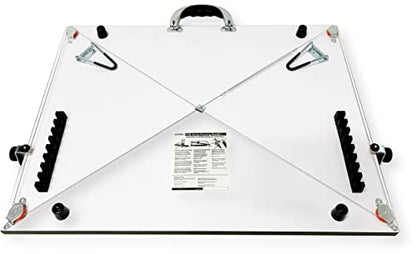 Proartek PK00015 Model PXB24 Portable Drafting Drawing Board 18" x 24"; PXB Series; Adjustable Aluminum Parallel Straightedge; Carry Handle; Architecture Tool for Students and Professionals - size: 18" x 24"