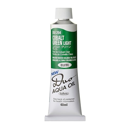 Holbein Duo Aqua Oil Cobalt Green Light (D) 40ml