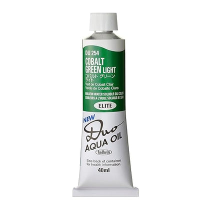 Holbein Duo Aqua Oil Cobalt Green Light (D) 40ml