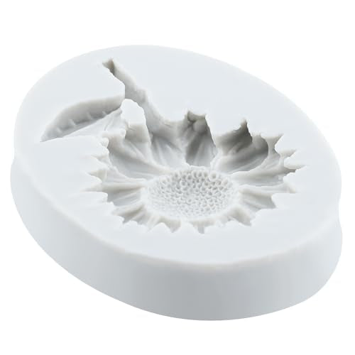 Sunflower Polymer Clay Mold Flower Silicone Molds for DIY Crafts Air Dry Plaster Polymer Clay Epoxy Resin Casting Jewelry Making - color: Style Q