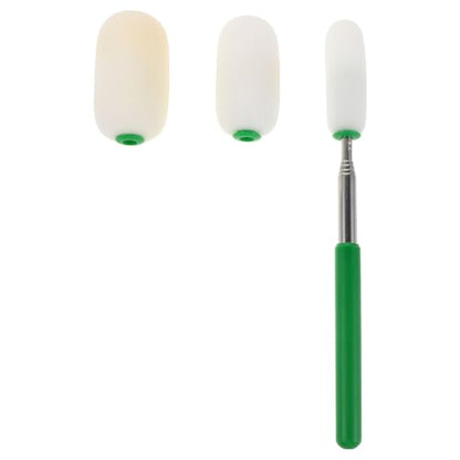 ARTIBETTER Telescoping Sponge Stick for Pottery 3-Piece Set with Detachable Sponge Heads for Water Absorption and Shaping Clay for Artists and Ceramics Enthusiasts
