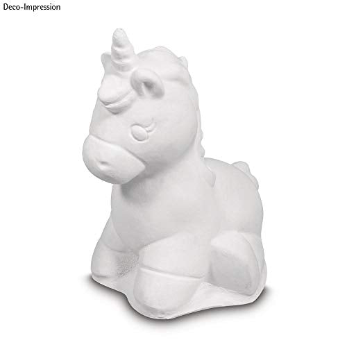 Rayher 34436000 Latex Rubber Mould for Casting with Plaster, Concrete and Soap, Reusable Craft Mould, Unicorn Design, 8 x 11 cm - style: Unicorn