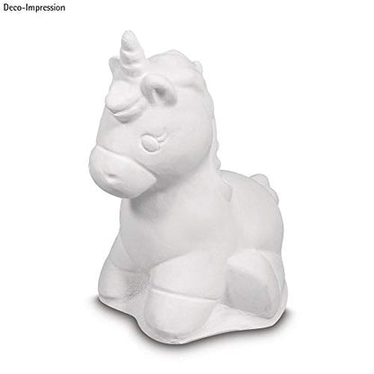 Rayher 34436000 Latex Rubber Mould for Casting with Plaster, Concrete and Soap, Reusable Craft Mould, Unicorn Design, 8 x 11 cm - style: Unicorn