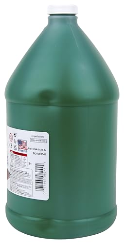 Crayola Washable Paint for Kids - Green (1 Gallon), Kids Arts and Crafts Supplies, Non Toxic, Bulk - color: Green
