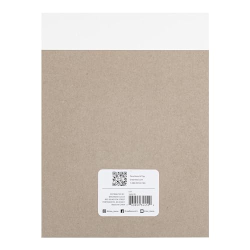 Momenta Brea Reese Acrylic Paint Paper Pad 9"X12"-40 Sheets