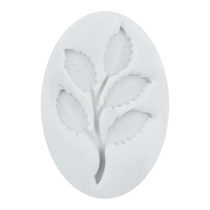 Leaf Polymer Clay Mold Leaf Branch Silicone Molds for DIY Crafts Air Dry Plaster Polymer Clay Epoxy Resin Casting Jewelry Making - color: Style E