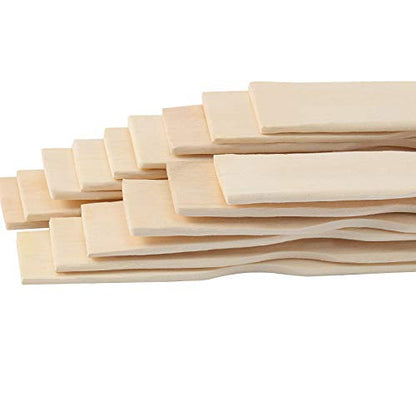 ZOENHOU 100 PCS 12 Inch Paint Sticks, Premium Wooden Paint Stir Waxing Mixing Sticks Bulk for Crafts Painting Crafting Resin Wood Paddle Hobby Projects Garden - size: 100PCS 12 Inch
