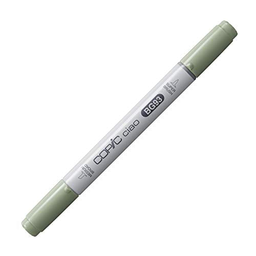 Copic Markers BG93 Ciao with Replaceable Nib, Green Gray - color: Green Gray