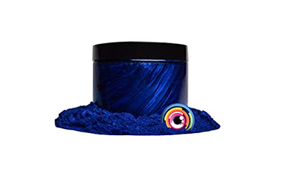 Eye Candy Pigments Premium Blue Mica Powder - Nokon Blue (50gr) - for Epoxy, Resin, Soap, Paint, Woodworking, Acrylic Pouring, Bath Bombs, Fishing Lures - DIY Arts and Crafts Additive - color: Nokon Blue