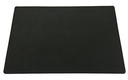Home Essential, Supmat XL, Super Versatile Extra Large and Thick Heat Resistant Silicone Mat, Counter Mat (Pure Black) - color: Pure Black, size: X-Large