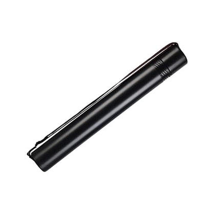 Professional Telescoping Art and Poster Tube Adjustable Shoulder Strap, Document Tube with Carrying Strap Artwork Cylinder - color: Black