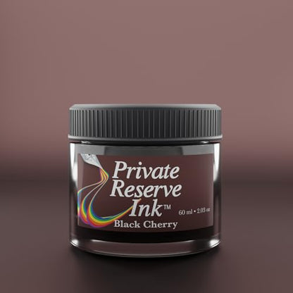 Private Reserve Premium Fountain Pen Ink, 60ml Bottle, Black Cherry | Premium fountain pen ink with smooth flow, rich color, and reliable everyday writing performance. - color: Black Cherry