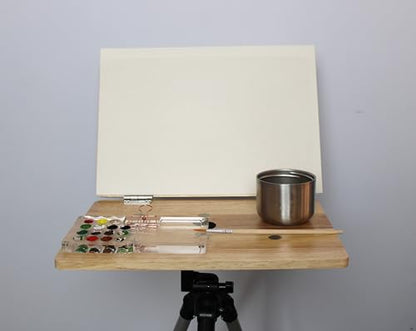 Magnetic Sketch Easel Plein air easels Plein air watercolorist Camera Tripod easels Sketch fits on a Camera Tripod (Easel and Easy-dismantling)