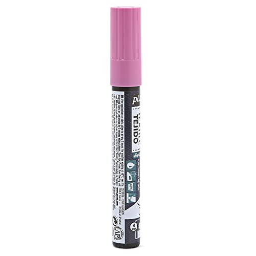 Pebeo 7A Marter Fabric Marker, 4 mm, Pink - color: Pink