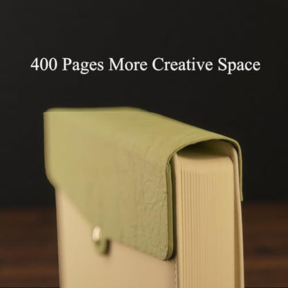 Premium B5 Hardcover Notebook Sketchbook,400 Blank Pages More Creative Space,120 Gsm Bleed-Resistant Paper,Minimalist Fresh Style,Artist Journal for Writing,Drawing,Sketching,Ideal for Creative Writer,Senior Designer,Artists,Students,Journaling