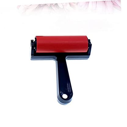 Artist Rubber Roller Brush Lightweight Ink Painting Tool for Scrapbooks Wallpapers Graffiti Durable Sponge Paint Brush for Easy DIY Artwork - size: 13*21.5cm