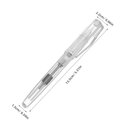 Operitacx Brush Pen Set Versatile Paper Compatibility 2pcs with Flexible Soft Nylon Brush Tip for Calligraphy Marker and Hand Lettering for Rice Paper for Mindful Writing Practice and Daily