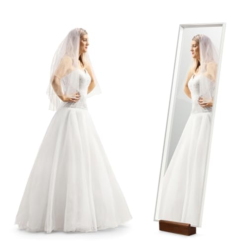 DOITOOL Full Length Mirror Holder Floor Mirror Stand for Artwork Display Picture Frame Support Base with Anti-Slip Stability for Home Kitchen Office Study