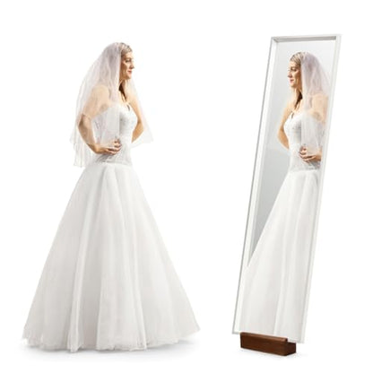 DOITOOL Full Length Mirror Holder Floor Mirror Stand for Artwork Display Picture Frame Support Base with Anti-Slip Stability for Home Kitchen Office Study