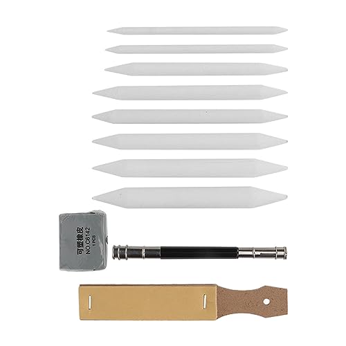 Semme 3 Sets Blending Stumps Tortillions Premium Drawing Tools for Artists Students and Charcoal Sketching