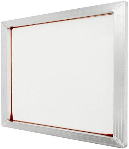 Screen Print Direct Aluminum Frame Screen Printing Frame 20" x 24" 137 Count White Mesh - Screen Printing Screen with Various Mesh Counts - Pre-Stretched Silk Screen for Your Screen Printing Kit - size: 137