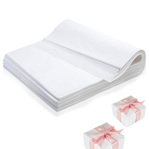 15”x 20”Kraft Paper Sheets Bulk White Paper, Large Craft Paper for Arts, Drawing, DIY Projects, White Wrapping for Gift Shipping Packaging 200 Sheets - color: white, size: 15 x 20 inches