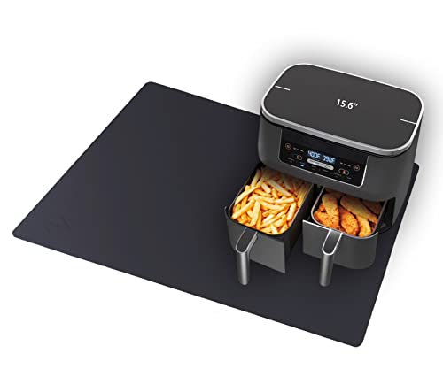 32''x24'', Supmat Ultra Large, Super Versatile Extra Large and Thick Heat Resistant Silicone Mat, Counter Mat, (1, Pure Black) - color: Pure Black, size: 32"L x 24"W