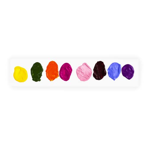 Sculpd Acrylic Paint Set, 8 x 22ml Tubes of Premium Coloured Acrylic, Heavy Body & Vibrant Colours, Paint on Air Dry Clay, Canvas, Ceramic, Fabric, Wood & More, Floral Tones - color: Floral Tones