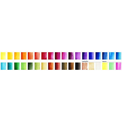 Faber-Castell FC169736 Watercolors in Pans 36ct Arts and Crafts, w36, Multi