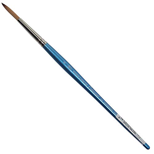 Winsor & Newton Cotman Water Colour Series 222 Short Handle Synthetic Brush, SH #6 - size: SH #6, style: Series 222 Designer Round