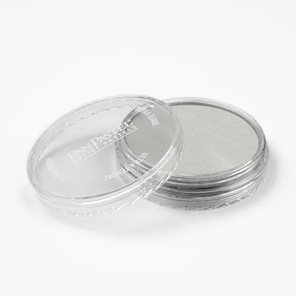 PanPastel Artist Pastels by GOLDEN, Pearl Medium White (Fine), 2.44” / 62mm Pan Diameter, Professional Artist Pastels, Unique Pan Format (cake-like) - color: Pearl Medium - White FINE